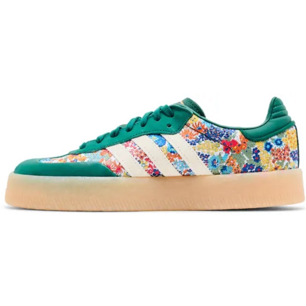 Adidas Women's Floral Green Sneakers
